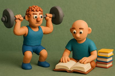 The Surprising (Non-)Link Between Exercise and Learning New Skills