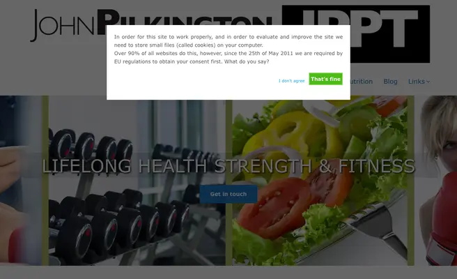 John Pilkington Personal Trainer