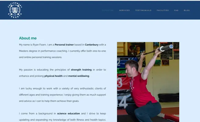 Personal Trainer - Ryan Fearn
