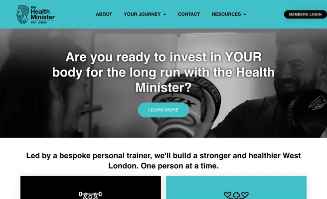 The Health Minister - Personal Trainer