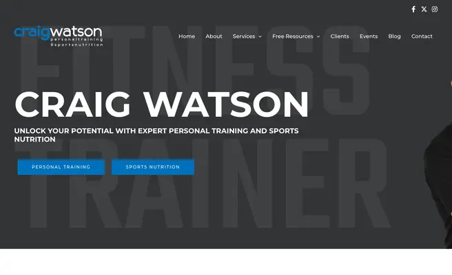 Craig Watson Personal Training & Sports Nutrition