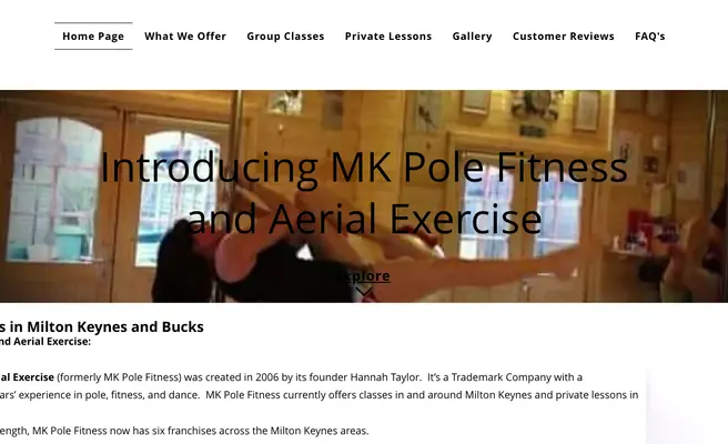 Mk Pole Fitness And Aerial Exercise
