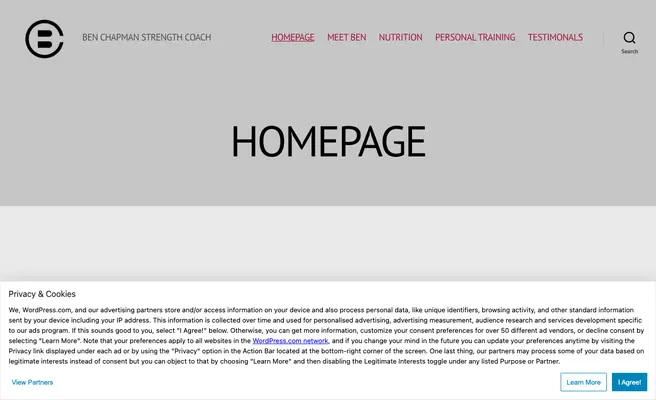 Ben Chapman Personal Training