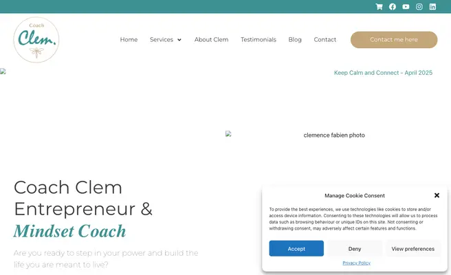 Coach Clem - Entrepreneur & Mindset Coach