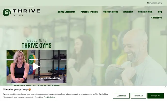 Thrive Gyms Colchester - Personal Training Gym