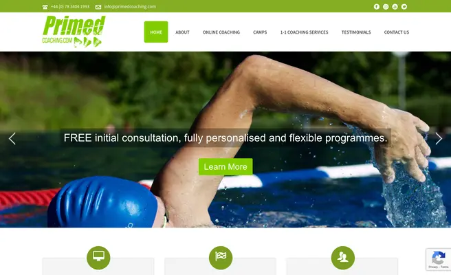 Primed Coaching: Triathlon and Ironman Coaching Services, training camps and swimming lessons
