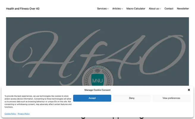 Health and Fitness Over 40