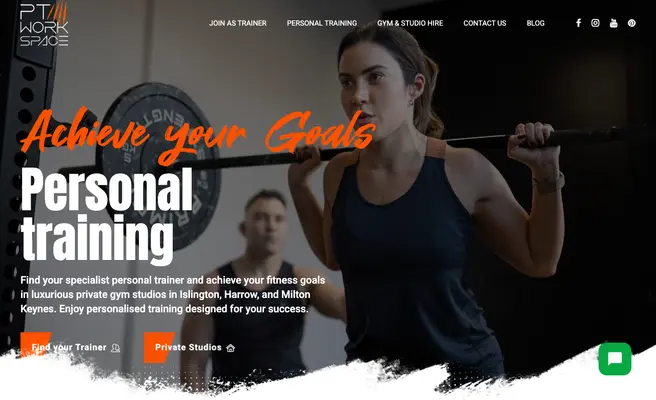 PT Workspace Chelmsford Personal Training