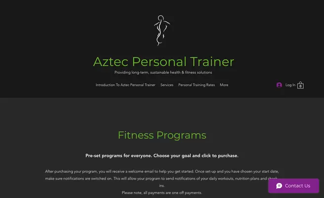 Aztec Personal Trainer