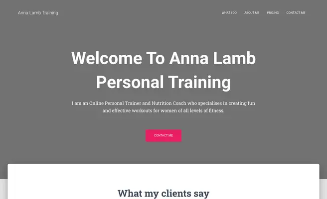 Anna Lamb Personal Training