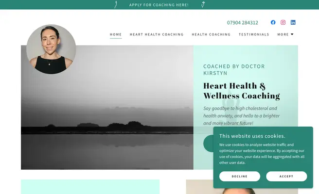 Coached by Doctor Kirstyn - Cholesterol and Heart Health Coach