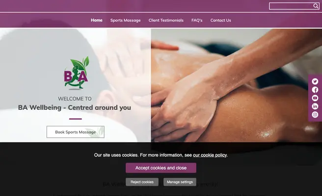 BA Wellbeing - Centred around you