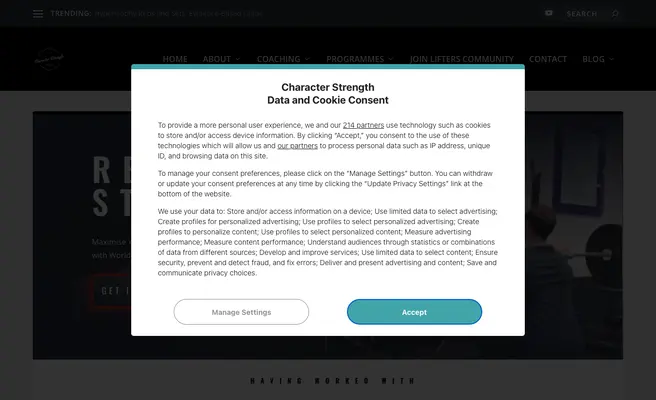 Character Strength & Conditioning