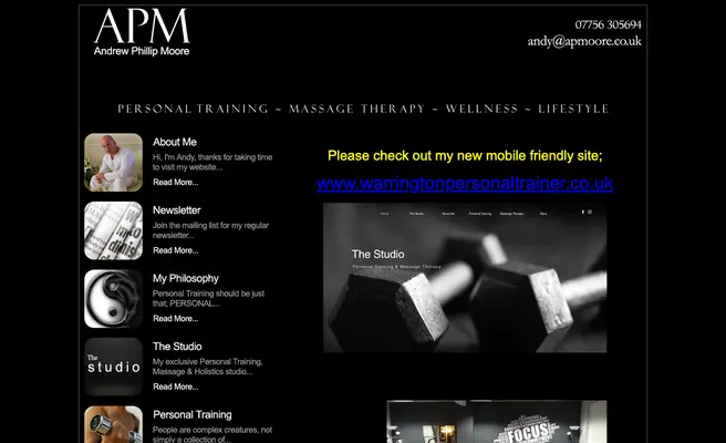 Andrew Philip Moore: Personal Trainer
