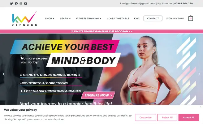 KW FITNESS LTD