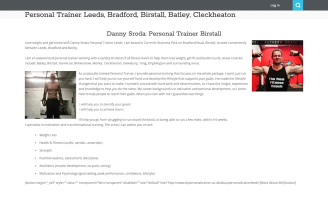 Danny Sroda Personal Training