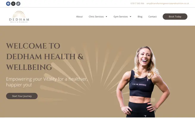 Dedham Health & Wellbeing with Amy Horne