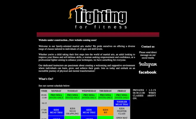 Fighting For Fitness Ltd.