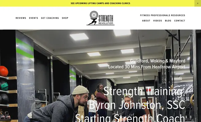 Byron Johnston Starting Strength Coach