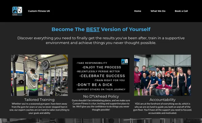 Custom Fitness - Personal Training Facility Lincoln