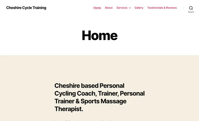 Cheshire Cycle Training