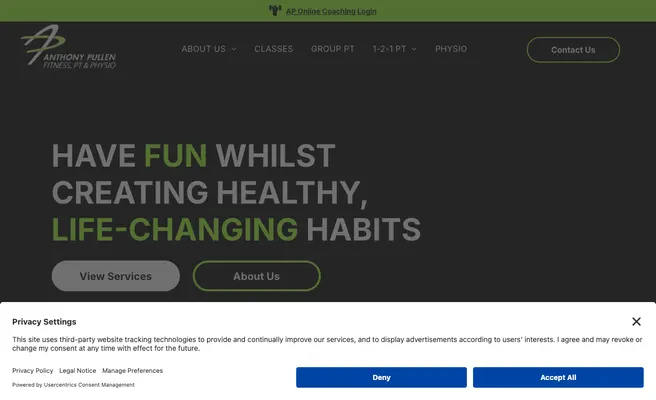 Anthony Pullen | Group Training & Classes | Group PT | Personal Training