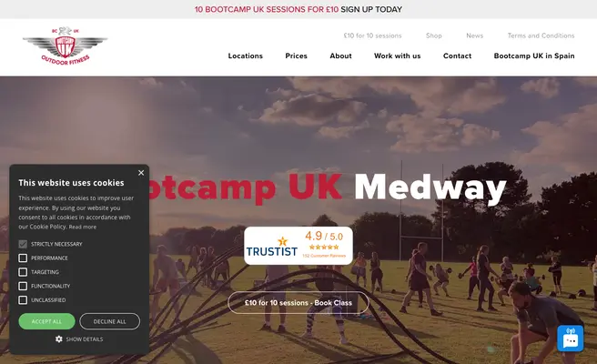 Bootcamp UK Medway - Outdoor Fitness Classes In Medway