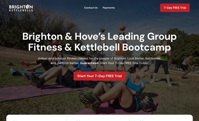 Brighton Kettlebells | Bootcamps & Group Fitness in Brighton