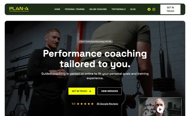 Plan-A Performance Coaching