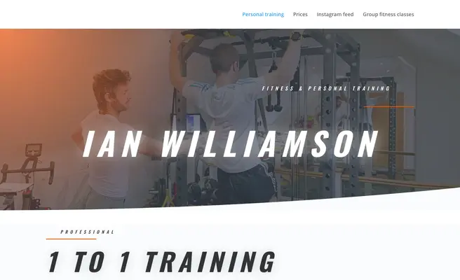 Ian Williamson Fitness - Personal Trainer Cambridge