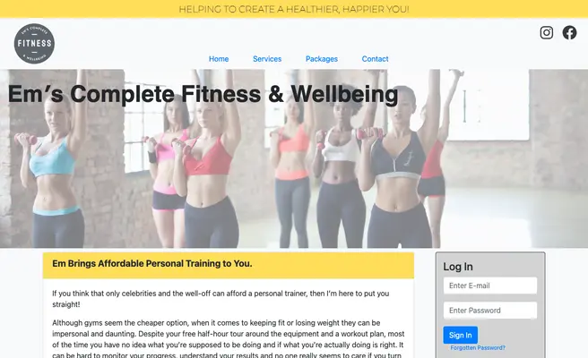 Em’s Complete Fitness and Wellbeing