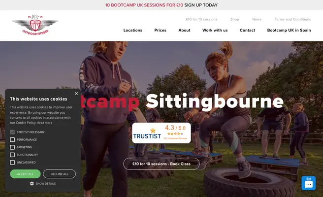 Bootcamp UK Sittingbourne - Outdoor Fitness Classes In Sittingbourne