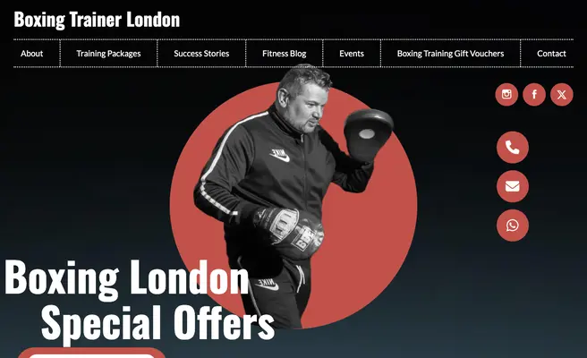 Boxing Trainer London