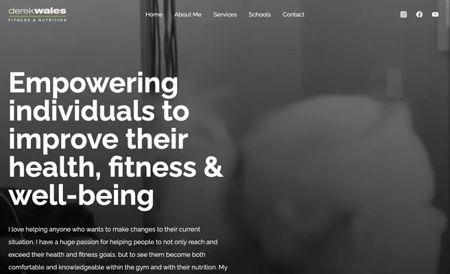 Derek Wales Fitness & Nutrition