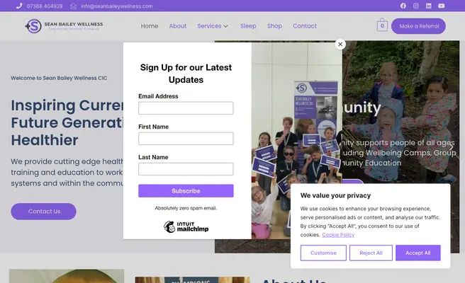 Sean Bailey Wellness CIC