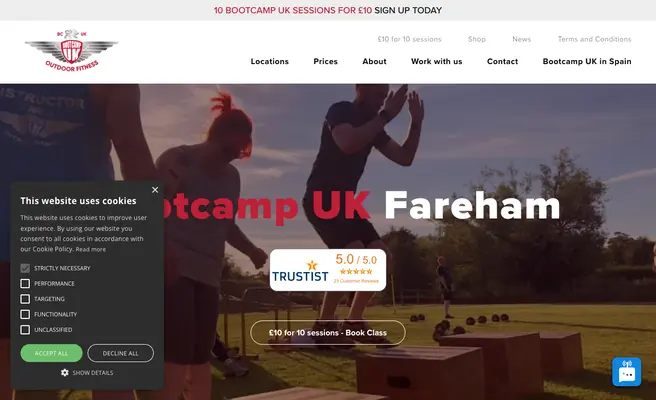 Bootcamp UK Fareham - Outdoors Fitness Classes in Fareham