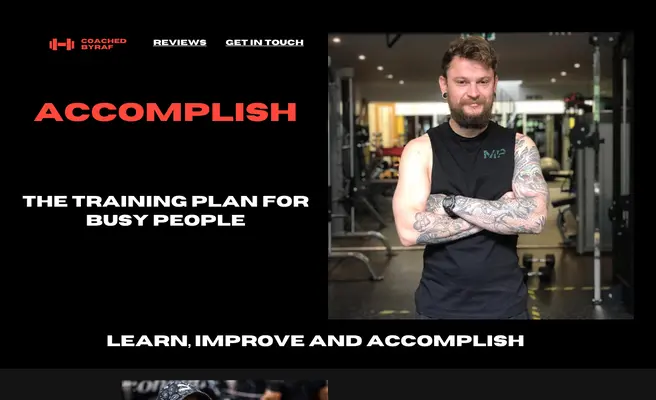 Coached by Raf - personal training and nutrition