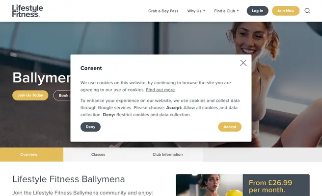 Lifestyle Fitness Ballymena