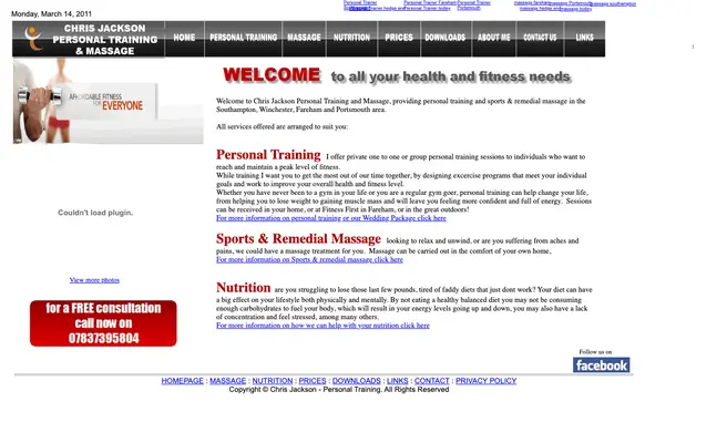 Chris Jackson Personal Training and Massage