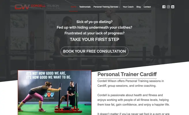 Cordell Wilson Personal Training