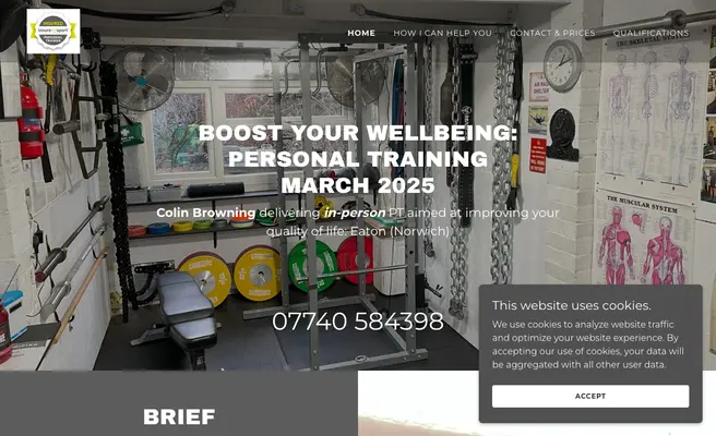 Colin Browning Personal Trainer