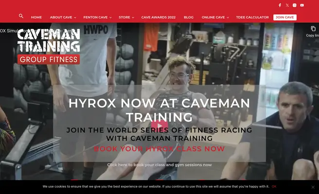 CAVEMAN TRAINING