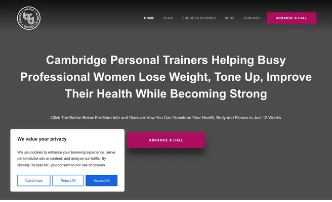 Believe, Change, Achieve Fitness - Cambridge Personal Trainers