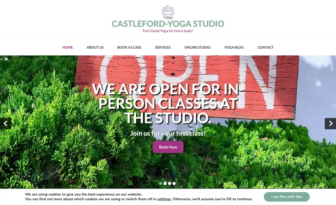Castleford-yoga studio