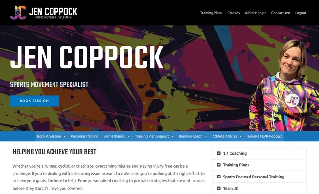 Jen Coppock Sports Movement Specialist