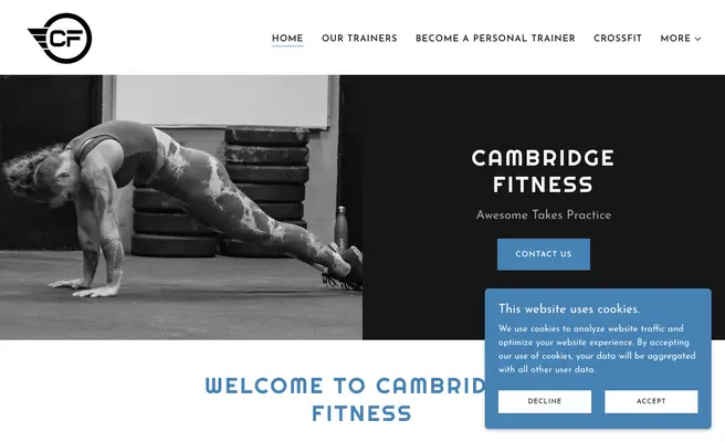 Cambridge Fitness - Personal trainer