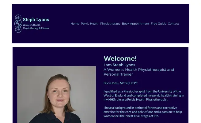 Steph Lyons: Women's Health Physiotherapy & Fitness