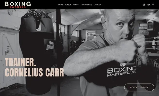 Boxing Swansea - Cornelius Carr