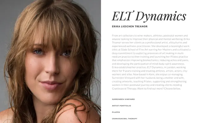 ELT Dynamics: Pilates & Craniosacral Therapy