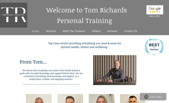 Tom Richards Personal Training Ltd.